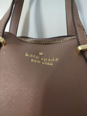 kate spade Brown Leather Tote Bag